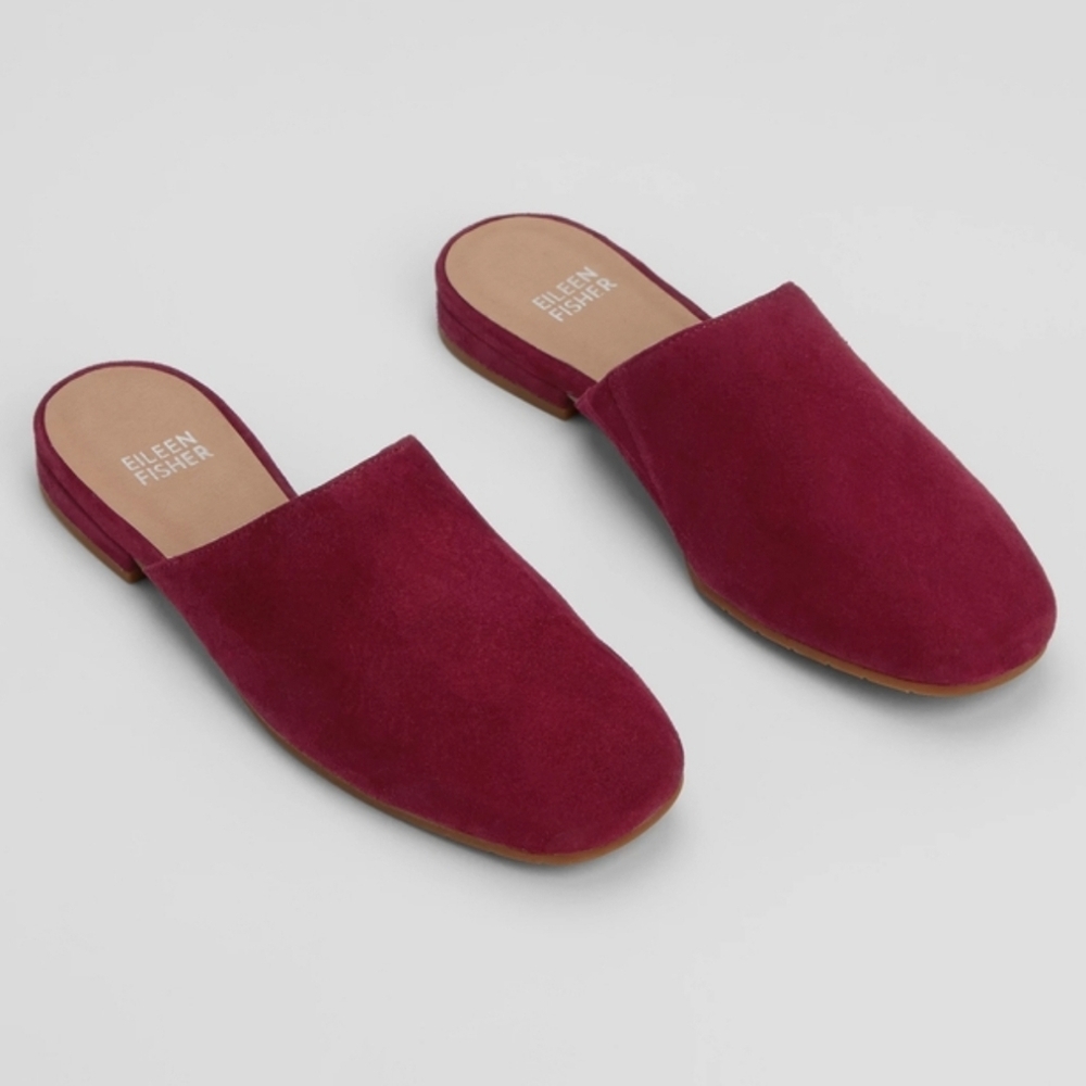Eileen Fisher Scan Suede Mule